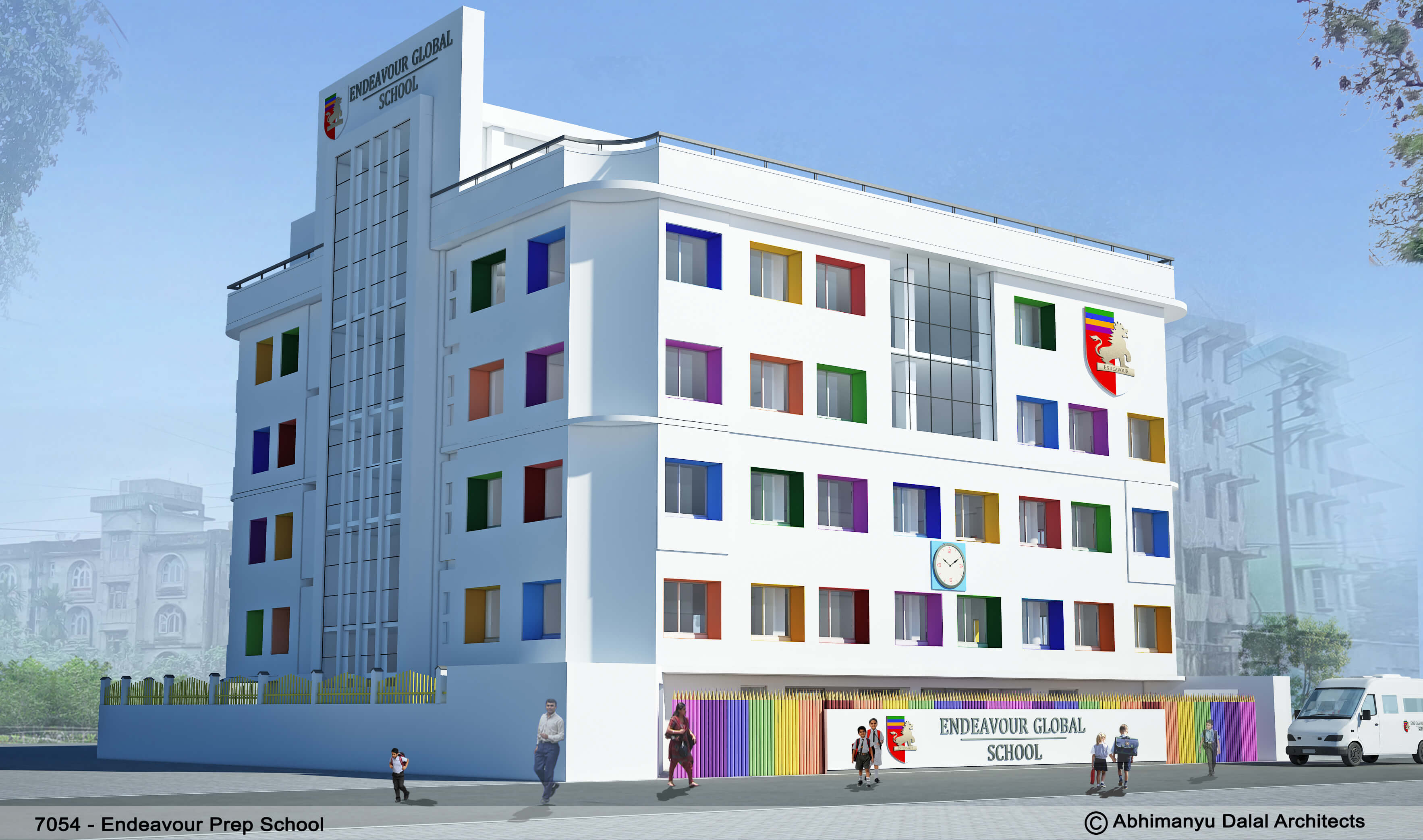 Endeavour Global School || School-Building